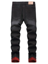 Load image into Gallery viewer, Men's Slim Fit Stretch Jeans Ripped Skinny Jeans for Men, Fashion Distressed Straight Comfort Flex Waist Pants, Pants for Men