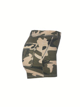 Load image into Gallery viewer, Women's Sexy Tight Shorts - Stretchy Camo Denim-like Shorts, Non-See-Through Fabric