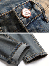 Load image into Gallery viewer, Men's Slim Fit Stretch Jeans Ripped Skinny Jeans For Men, Distressed Straight Leg Fashion Comfort Flex Waist Pants