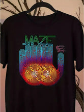 Load image into Gallery viewer, New Stylish Frankie Beverly & Maze Inspired Print for Men Women Couple Fashion T-Shirt, Street Short Sleeve Cotton T-Shirt, Comfort-Fit Crew Neck T-Shirt-Ultra-Soft, Breathable, Moisture-Wicking, Casual Summer Tee