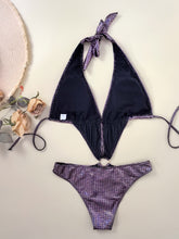 Load image into Gallery viewer, New Silvery Shiny And Sexy Bikini With Round Ring Decoration For Women's Swimwear, Popular In Foreign Trade