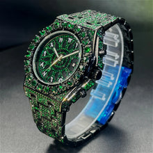 Load image into Gallery viewer, Green Black Watch For Men