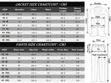 Load image into Gallery viewer, Elegant Luxury Black Shining Tuxedo Double Breasted Suits for Men Jacket Trousers 2 Pieces