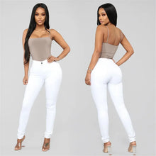 Load image into Gallery viewer, Women's High Waist Slim Jeans