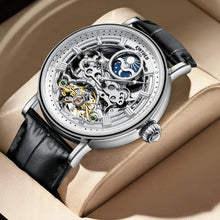 Load image into Gallery viewer, Luxury Leather Strap Watch Tourbillon Alloy Waterproof Men's Watch