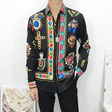 Load image into Gallery viewer, Men's Stylish Baroque Long-sleeved Shirt