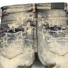 Load image into Gallery viewer, Men's Retro Distressed Jeans Patch Slim Fit Leggings