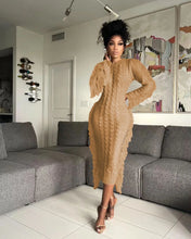 Load image into Gallery viewer, Knitting Tassel Dress In Multiple Colors