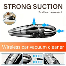 Load image into Gallery viewer, Portable wireless vacuum cleaner, multi-function car and home dual-use, USB charging, long battery life