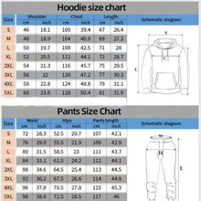 Load image into Gallery viewer, Men's Sports Hoodie Set Luxury Milan Print Sweatshirt Sweatpants