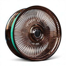 Load image into Gallery viewer, Golden Steel Wire Wheel 17 18 19 20 22 24 26 Inch 5x114.3 5x120 5x127 6x135 6x139.7 Forged Wheels Multi Spoke