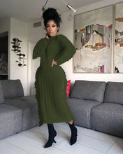 Load image into Gallery viewer, Knitting Tassel Dress In Multiple Colors