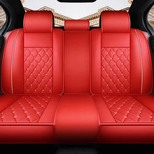 Load image into Gallery viewer, Full set car seat covers, Crown PU leather full surround, comfortable cushion cover fit for most 5 seats cars/SUV/truck/vans