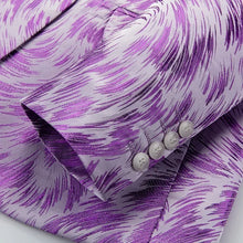 Load image into Gallery viewer, Men's Suit Two Piece, Jacket and Trousers, Jacquard Fabric Fashion Slim Fit Suit,