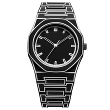 Load image into Gallery viewer, Creative Design Sketch Men's Quartz Waterproof Comic Watch
