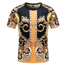 Load image into Gallery viewer, Men's Summer Casual T-shirts 3D Printed Shirts Retro Luxury