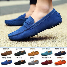 Load image into Gallery viewer, Men's Casual Fashion Genuine Leather Loafers Moccasins Slip-On