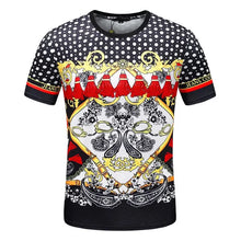 Load image into Gallery viewer, Men's Summer Casual T-shirts 3D Printed Shirts Retro Luxury