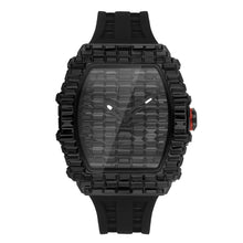 Load image into Gallery viewer, Luxury Men's Wristwatch New Creative Full Square Watch Rubber Band Big Face Quartz Watch