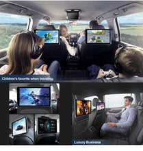 Load image into Gallery viewer, 10.1" HD 1280*800 Android 13 Car Headrest Monitor Tablet For Back Seat Multimedia Apple Carplay Ambient Lights BT SD HDMI-Input