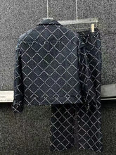 Load image into Gallery viewer, 2 Piece Men's Printed Denim Jackets Sets