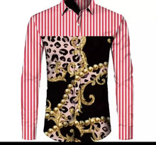 Load image into Gallery viewer, Men's Stylish Baroque Long-sleeved Shirt