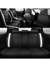 Load image into Gallery viewer, PU Leather Universal Car Seat Cover Full Set For 5 Seat Sedan SUV Truck Waterproof Driver Passenger Seat Protector