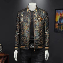 Load image into Gallery viewer, Men's Jacket slim fit splicing business new product foreign style brand fashion handsome jacket