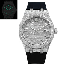Load image into Gallery viewer, VVS Moissanite Iced Out Men Watch Big Dial Luxury Design Automatic Mechanical Movement Waterproof