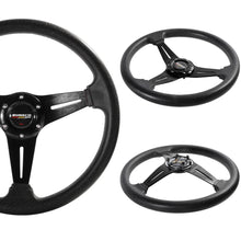 Load image into Gallery viewer, 350mm/14Inch Sport Steering Wheel Aluminium+PU Drift Simulation Racing Game Steering Wheel Universal