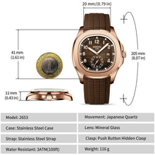 Load image into Gallery viewer, Men's Watches Top Brand Luxury AQUANAUT Waterproof Quartz Watch