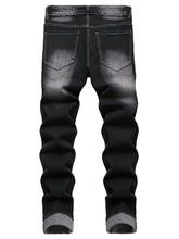 Load image into Gallery viewer, Men's Slim Fit Jeans Stretch Ripped Skinny Jeans For Men, Fashion Straight Leg Comfort Flex Waist Casual