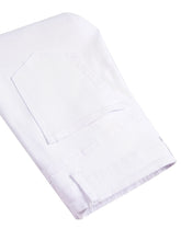 Load image into Gallery viewer, Jeans Stretch Holes Embroidered White Stretch Slim Shape Machine Washable Hand Wash