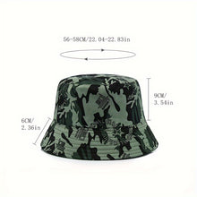 Load image into Gallery viewer, Camouflage Bucket Hat for Men and Women, Double-Sided Breathable
