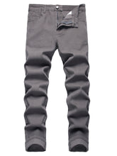 Load image into Gallery viewer, Men's Casual Slim Fit Stretch Jeans