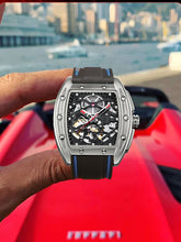 Load image into Gallery viewer, Automatic mechanical men military luxury business hollowed out waterproof watch