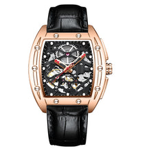 Load image into Gallery viewer, Automatic mechanical men military luxury business hollowed out waterproof watch