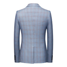 Load image into Gallery viewer, Men's Fashion Spring and Autumn Casual Plaid Blazer
