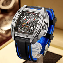 Load image into Gallery viewer, Automatic mechanical men military luxury business hollowed out waterproof watch