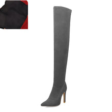 Load image into Gallery viewer, Woman Over the knee boots thin high heel sexy Party Boots