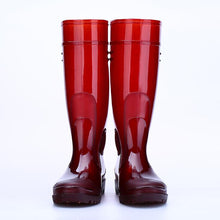Load image into Gallery viewer, Rouroliu Men's Rainboots