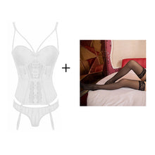 Load image into Gallery viewer, Women's Sexy Bra Set Embroidery Bralette Underwear Sets Female Panties Brief Sets Ladies Lingerie