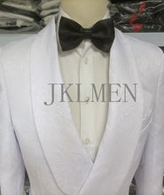 Load image into Gallery viewer, White Tuxedos Shawl Lapel Suits 2PCS