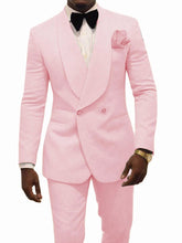 Load image into Gallery viewer, White Tuxedos Shawl Lapel Suits 2PCS