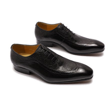 Load image into Gallery viewer, Men's Dress Shoes Genuine Leather