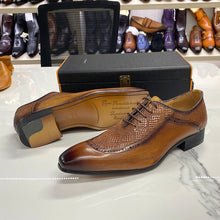 Load image into Gallery viewer, Men's Dress Shoes Genuine Leather
