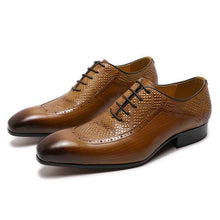 Load image into Gallery viewer, Men's Dress Shoes Genuine Leather
