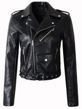 Load image into Gallery viewer, Winter Autumn Motorcycle Leather Jackets
