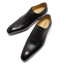 Load image into Gallery viewer, Men's Dress Shoes Genuine Leather