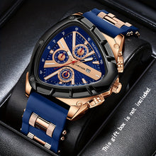 Load image into Gallery viewer, Men&#39;s Luxury Rose Golden-Tone Sports Watch , Chronograph-like, Date Display &amp; Quartz Movement - Dress Watch for Casual &amp; Formal Events, Elegant Analog Men&#39;s Watch
